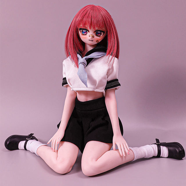 Mini Sex Doll Silicone Body Vinyl Head J60 Zapata | 🔹CLM(Climax Doll) Classic🔹