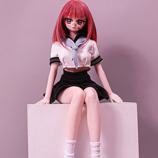 Mini Sex Doll Silicone Body Vinyl Head J60 Zapata | 🔹CLM(Climax Doll) Classic🔹