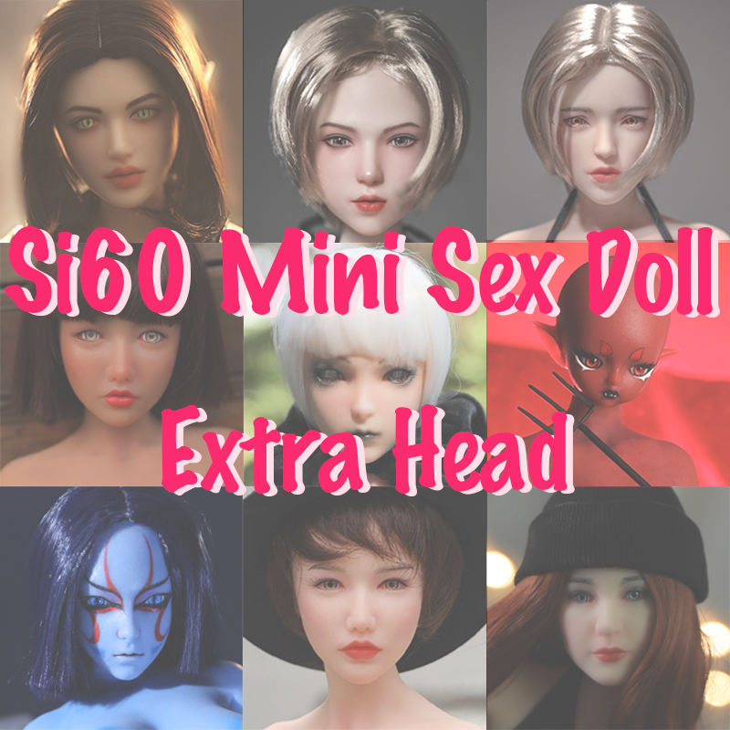 Extra Si Series Silicone Mini Sex Doll Head | CLM(Climax Doll)