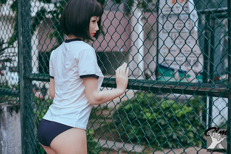 Young-sex-doll-ad15892y-fukada-exercise-lying-on-fence-display