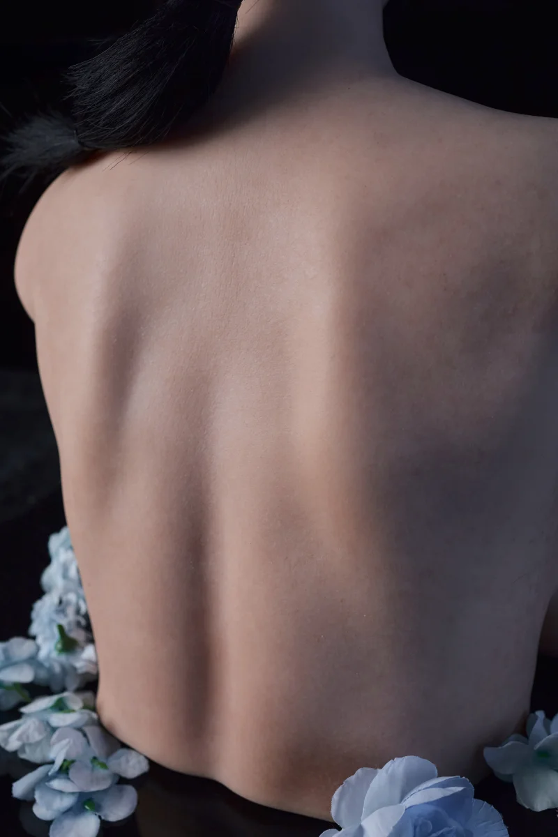 PW-U3 Rosetta elf head and chest torso sex doll with full-body skin texture, photo 15 of 18