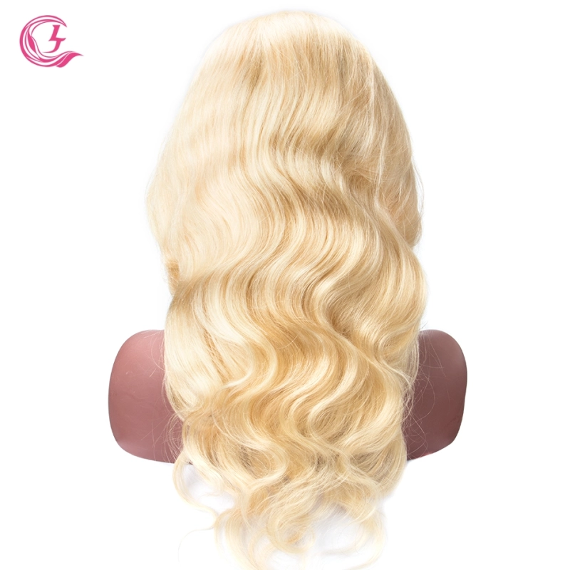 Virgin Hair #613 Body wave Full lace Wig 130% Density  Transparent Lace Wholesale