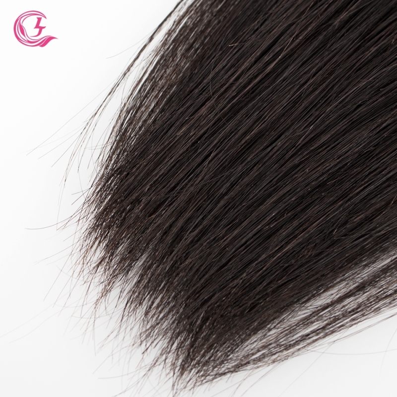 Virgin Hair of Straight Bundle Natural black color 100g With Double Weft For Medium High Market
