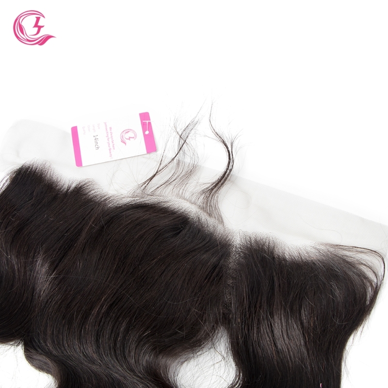 Virgin Hair of Body Wave 13X4 frontal  Natural black color 130 density For Medium High Market