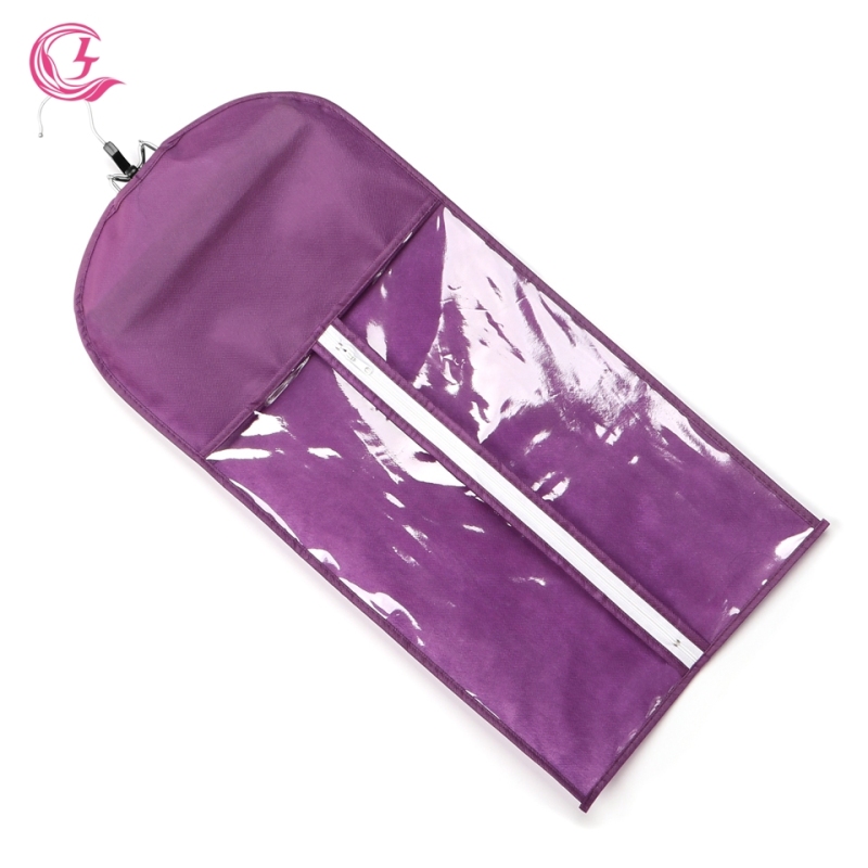 hair bags with hanger with single logo Wholesale Price  Accept Customized With Logo