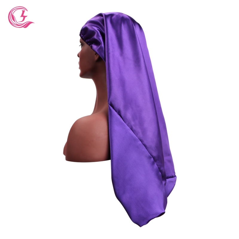 Long hair sleep Bonnet wholesale price good quality accept customzied logo