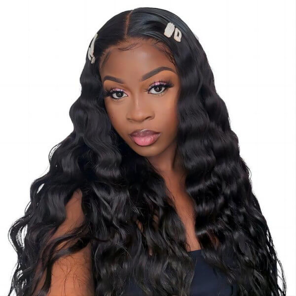 CLJHair Indian Wave 13x4 Lace Front Wigs Human  Hair Wig With 150% Density