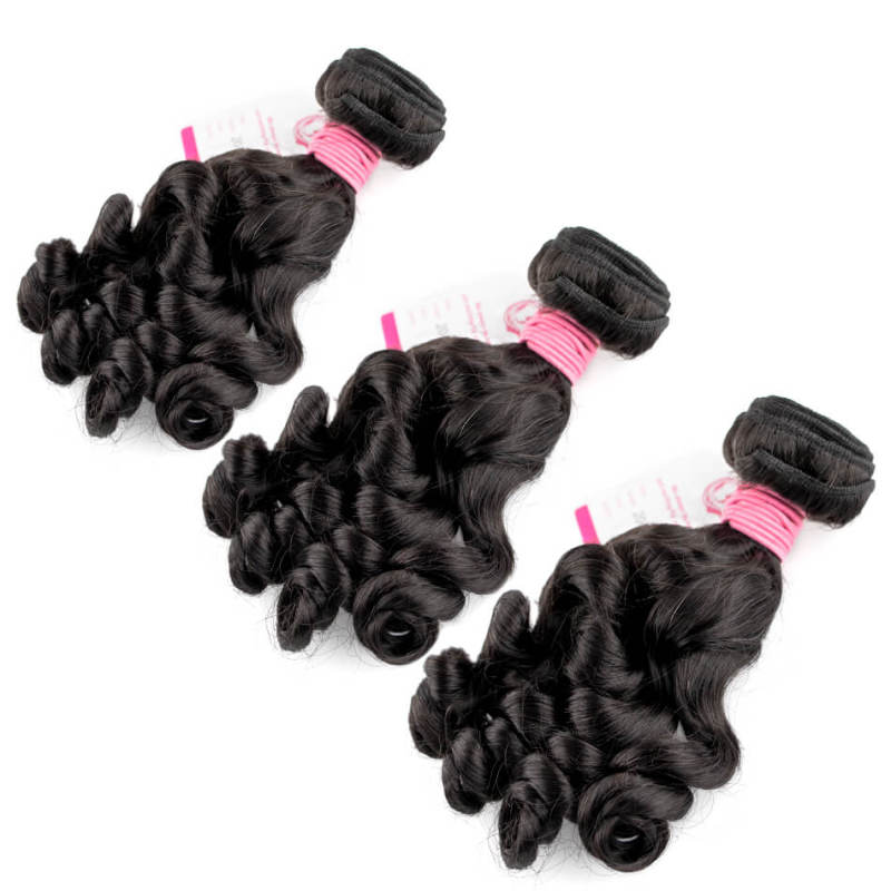 CLJHair loose curly brazilian human hair bundles for sale