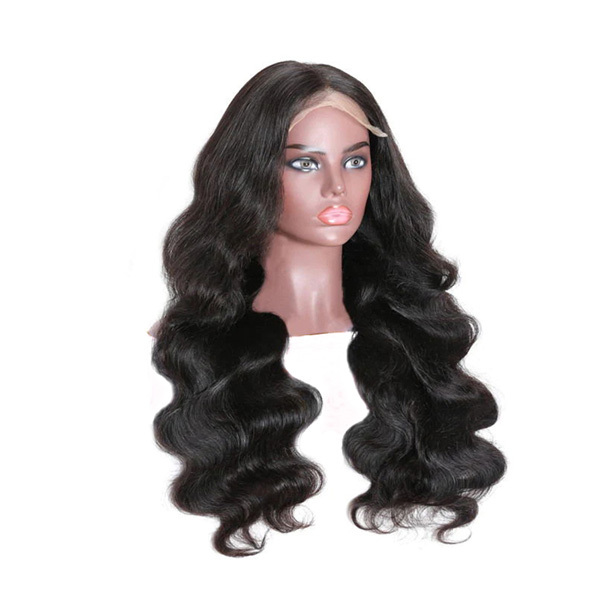 CLJHair cheap 5 by 5 body wave transparent lace closure wig for sale