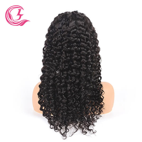 CLJHair best deep wave 13x4 frontal transparent lace wig shop near me