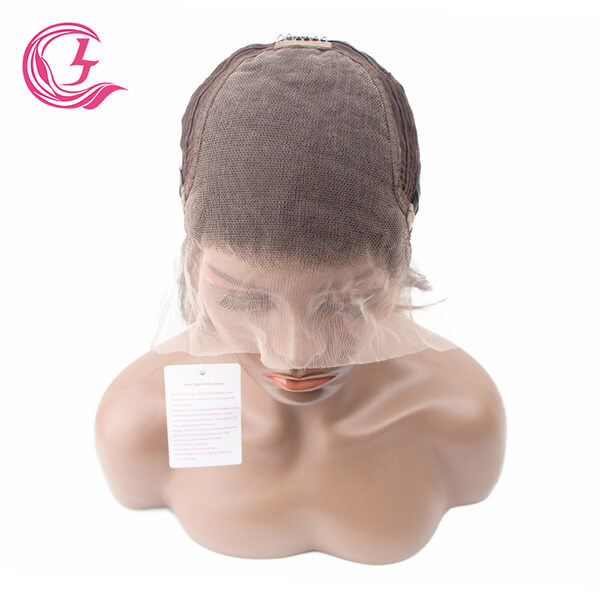 CLJHair jerry curl transparent lace front wig human hair store near me