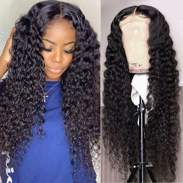 CLJHair deepwave virgin human hair 13x6 lace front wig hairstyles