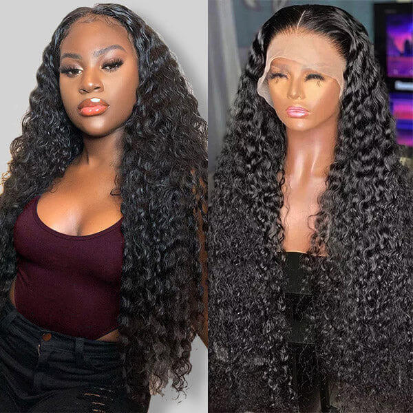 CLJHair deepwave virgin human hair 13x6 lace front wig hairstyles