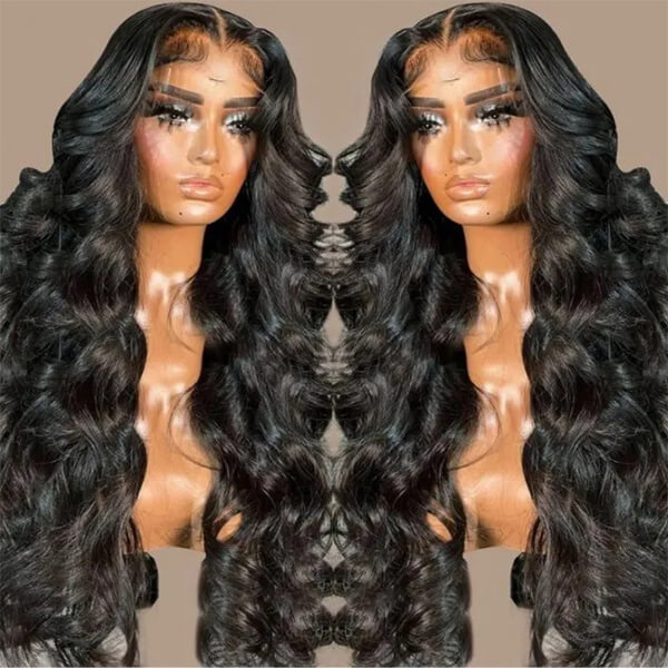 CLJHair natural hairline body wave headband 13x6 hd lace frontal wig