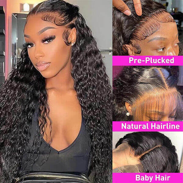 CLJHair custom 13x6 deep wave hd lace frontal wig salons near me