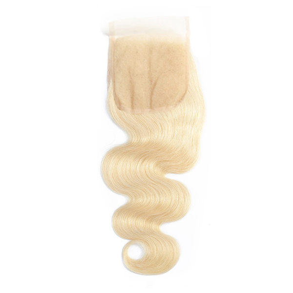 Cljhair Body Wave 613 Blonde 4X4 Hd Lace With Silk Lace Closure
