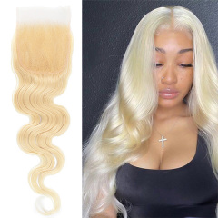 Cljhair Body Wave 5X5 Hd Lace Closure 613 Blonde Color