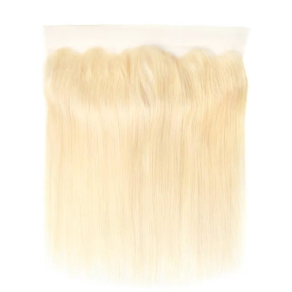 Cljhair 613 Blond 13X4 Transparent Lace Frontal Straight 100% Virign Human Hair