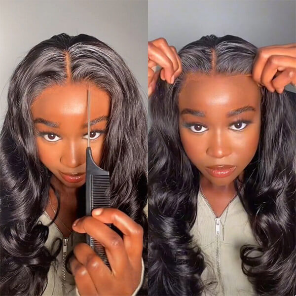 CLJHair wear and go glueless body wave 5x5 undetectable lace wig store