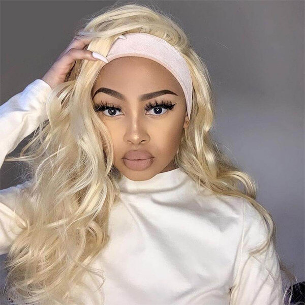 CLJHair blonde body wave headband wig human hair near me