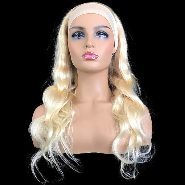 CLJHair blonde body wave headband wig human hair near me