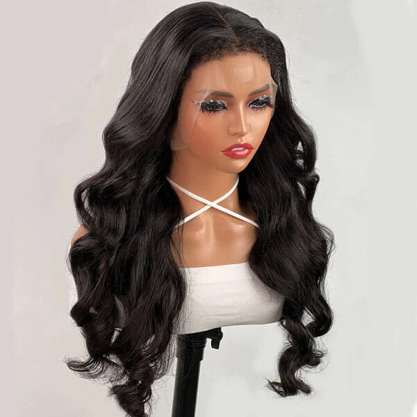 CLJHair 13x4 hd lace front body wave wig with 4C edges