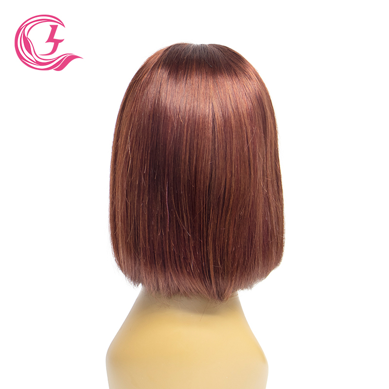 4x4 Transparent Closure Lace Straight #33 Color Bob Wigs Bobo | CLJHAIR