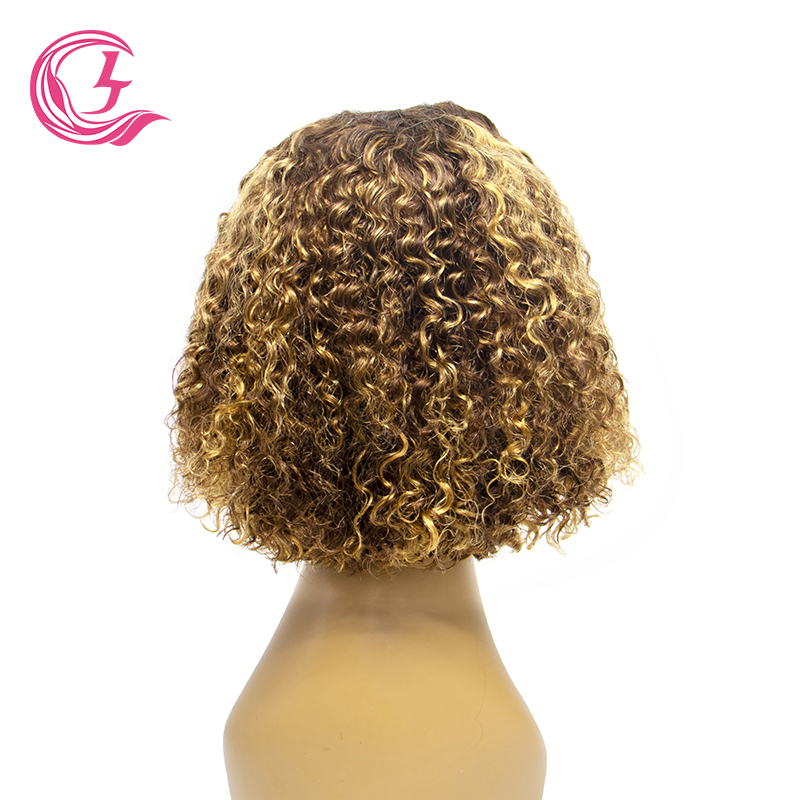 4x4 Transparent Closure Lace Water Wave P4-27 Color Bob Wigs Bobo | CLJHAIR