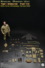 Easy&Simple 26064B Special Mission Unit Tier1 Operator Part XVIII Delta Force Chronology Version 2022