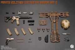 Easy&Simple 06042 PRIVATE MILITARY CONTRACTOR WEAPON SET E