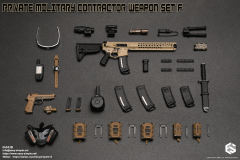 Easy&Simple 06043 Private Mlitary Contractor Weapon Set F