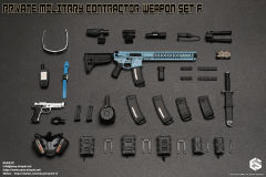 Easy&Simple 06043 Private Mlitary Contractor Weapon Set F