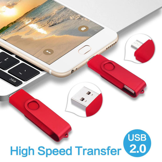 OTG USB Flash Drive Type C Pen Drive 16GB 32GB 64GB USB Stick  Pendrive for PC and phone