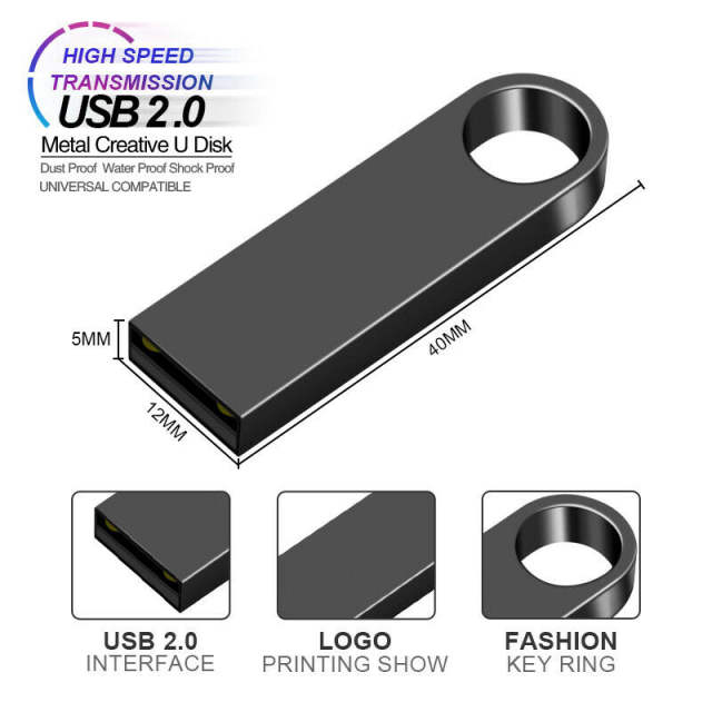 Wholesale Metal USB 3.0 Pendrive 8GB 16GB 32GB 64GB 128GB USB Flash Drive