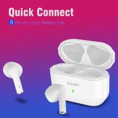 D03 TWS Wireless Headphones Bluetooth 5.1 Earphones Sport Earbuds Headset with Mic Bass Touch Control Long Standby 230mAH