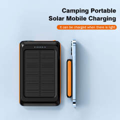 Wireless 5000Mah Portable Charger, 10W Fast Charger Built-In Led Flashlight For All Cell Phone And Electronic Devices