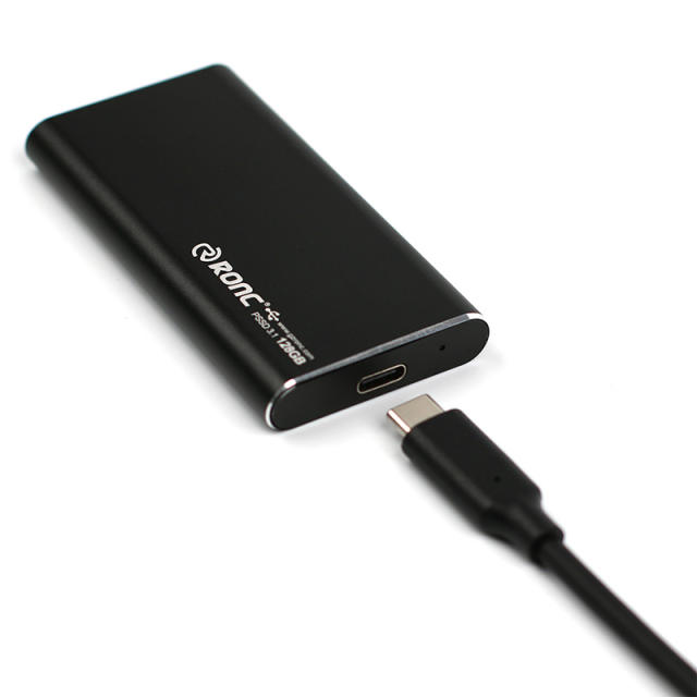 Portable SSD 512GB - USB 3.1 Type C Up to 350MB/S, USB C External Solid State Hard Drive