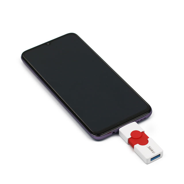 OTG New Design Plastic USB Flash Drives 4GB 8GB 64GB 128GB 256GB USB Memory Stick Customized Bulk Cheap Plastic Pendrive
