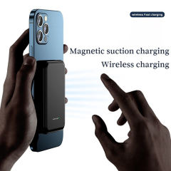 Ultra-thin Magnetic Wireless Power Bank, 5000mAh
