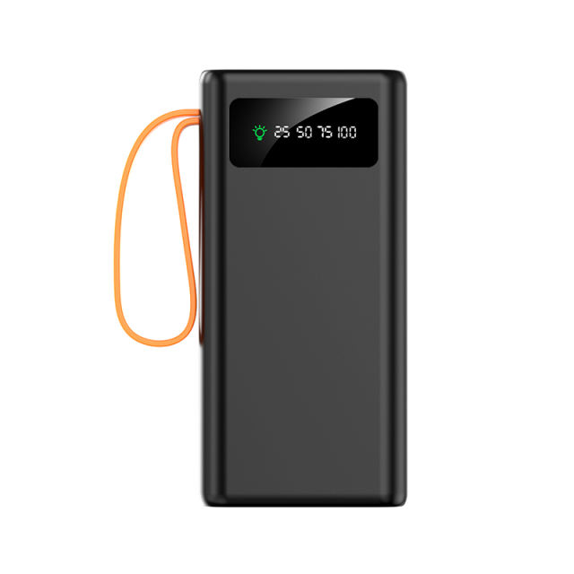 Fast Charging Cell Phone Power Banks Outdoor Hight Capacity 30000Mah Powerbank With Camping Led Light