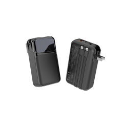 20000mAh Digital Display Comes with Plug Power Bank 22.5W Super Fast Charging Two-way Wall Plug Mobile Power Supply