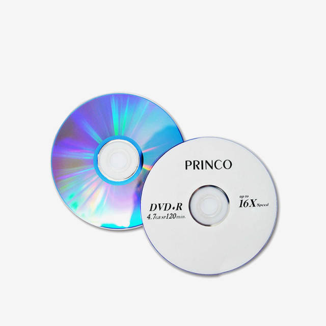 Princo DVD-R 4.7GB 16x Branded Logo Recordable Media Disc