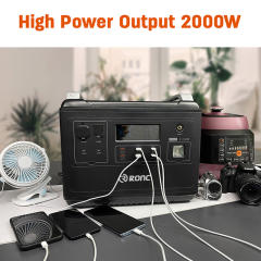 New Arrival Portable Energy Storage 2000W Home Power Backup Portable Power Station