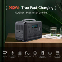Most Popular Design Battery Cell Power 2024 1200W Portable Power Station