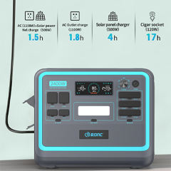 Good Price Wholesale Smart Solar Power Bank Supply 2400W Portable Power Station