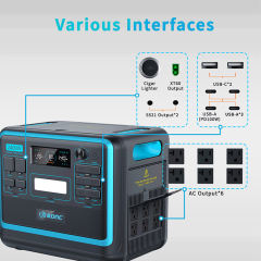 Good Price Wholesale Smart Solar Power Bank Supply 2400W Portable Power Station