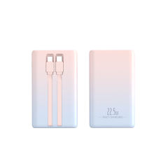 22.5W Comes with Dual Cables Fast Charging Power Bank
