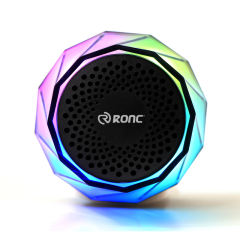 Magnetic Diamond Bluetooth Speaker with RGB Light Show & Phone Stand