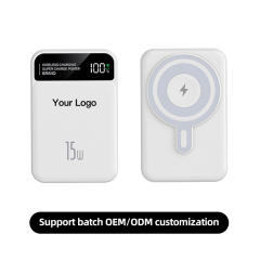 Magnetic Portable Charger 10000mah Wireless Power Bank with Watch Charger