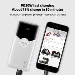 22.5W super fast charge 10000mAh power bank
